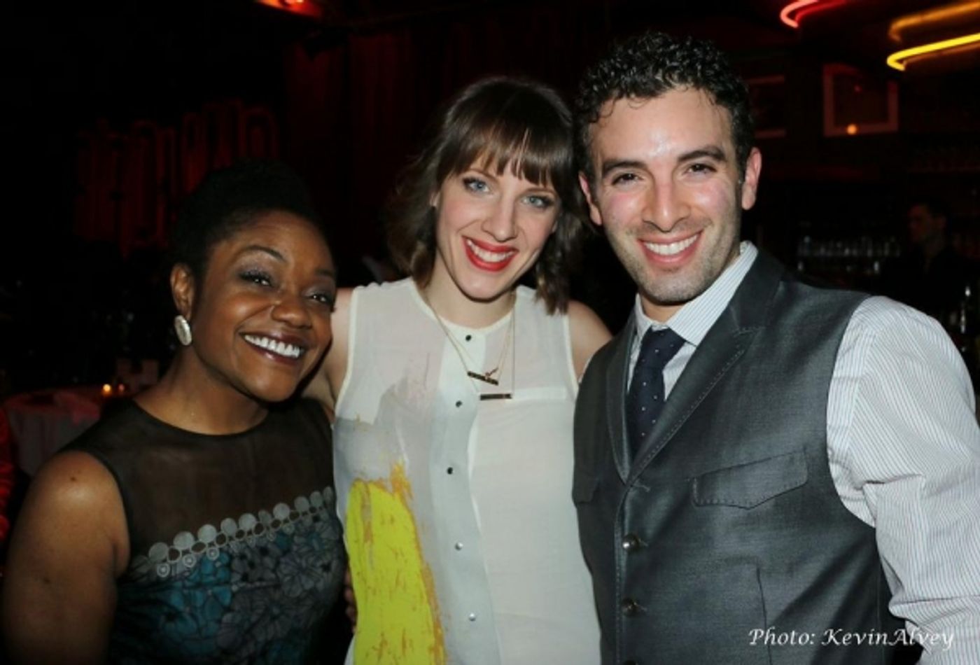 Photo Flash: BEAUTIFUL's Anika Larsen, Jessie Mueller and Jarrod Spector Celebrate SING YOU TO SLEEP at Birdland Photo Flash: BEAUTIFUL's Anika Larsen, Jessie Mueller and Jarrod Spector Celebrate SING YOU TO SLEEP at Birdland Image