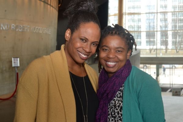 Director Kamilah Forbes and playwright Katori Hall  Photo