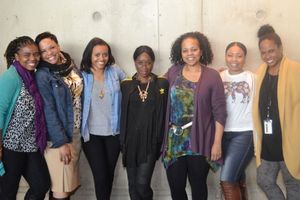 Playwright Katori Hall and the company @ BroadwayWorld Playwright Katori Hall and the company Photo