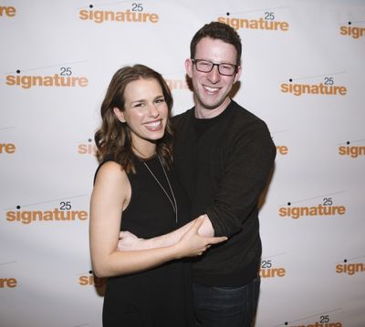 SOON creator Nick Blaemire with fiancee Ana Nogueira Photo