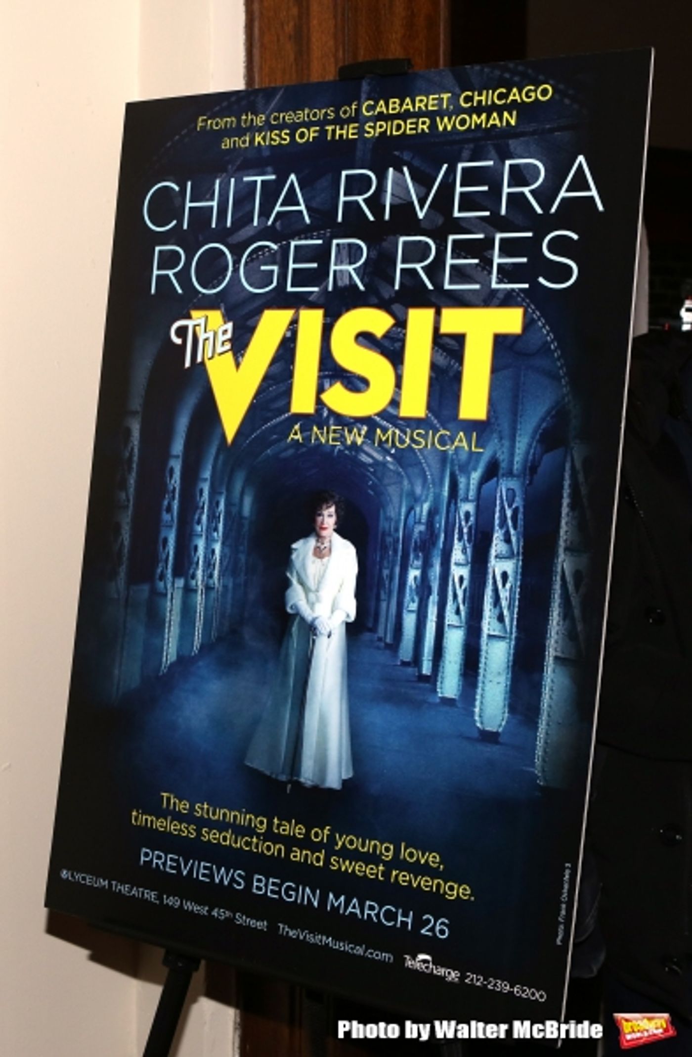 Photo Coverage: Chita Rivera & THE VISIT Cast Meet the Press; Previews Begin Tomorrow!  Image
