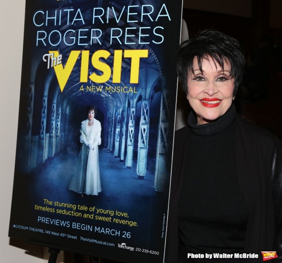 Photo Coverage: Chita Rivera & THE VISIT Cast Meet the Press; Previews Begin Tomorrow! Image