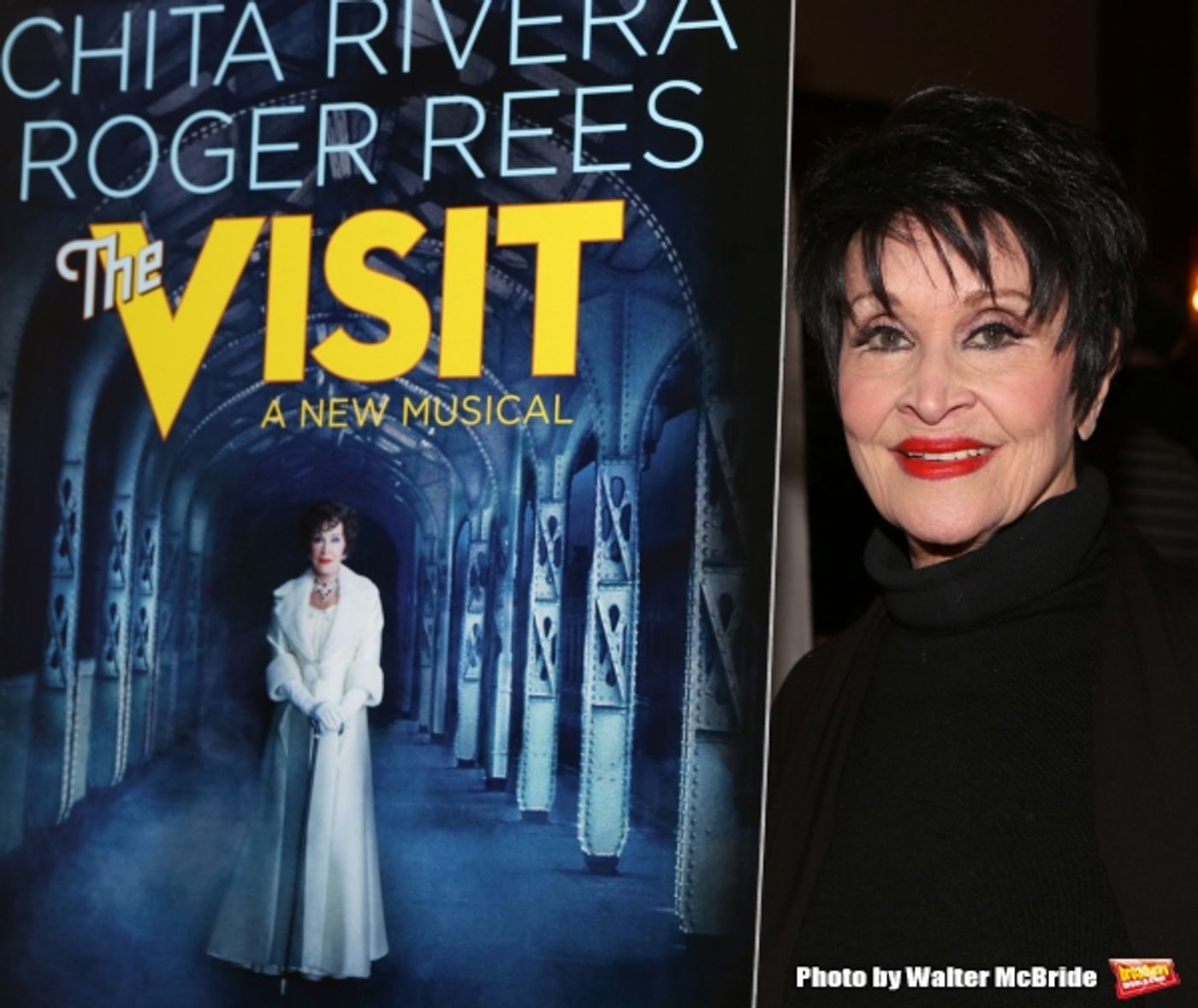 Photo Coverage: Chita Rivera & THE VISIT Cast Meet the Press; Previews Begin Tomorrow!  Image