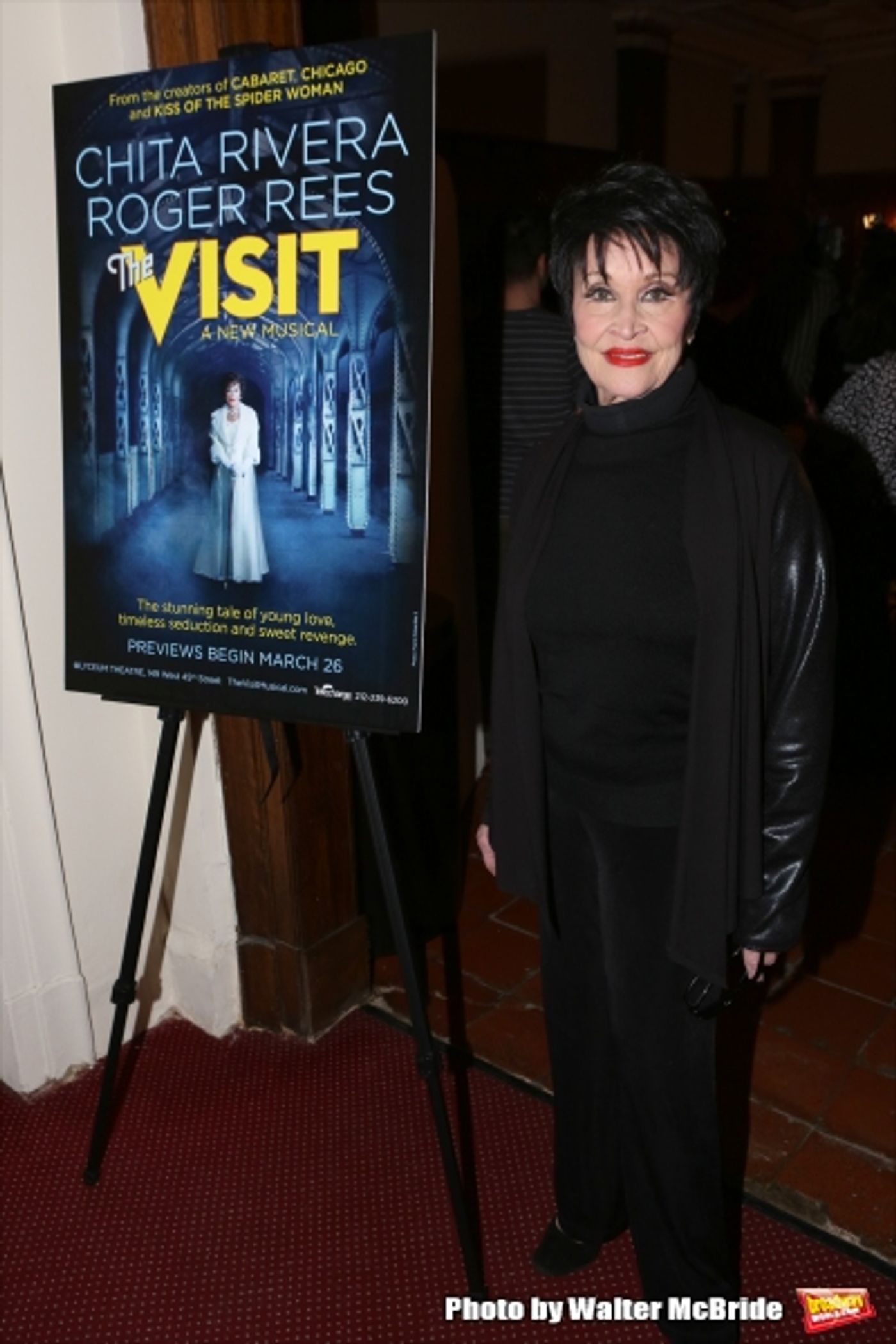 Photo Coverage: Chita Rivera & THE VISIT Cast Meet the Press; Previews Begin Tomorrow!  Image