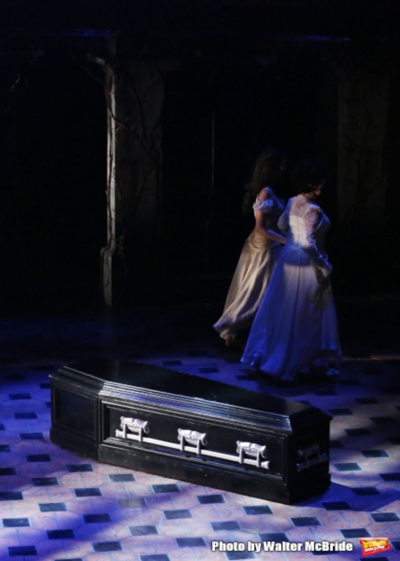 Photo Coverage: A First Look at Chita Rivera & More in THE VISIT Onstage- Inside the Performance Preview!  Image