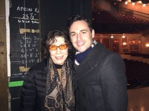 Lily Tomlin and Max von Essen @ BroadwayWorld Lily Tomlin and Max von Essen Photo