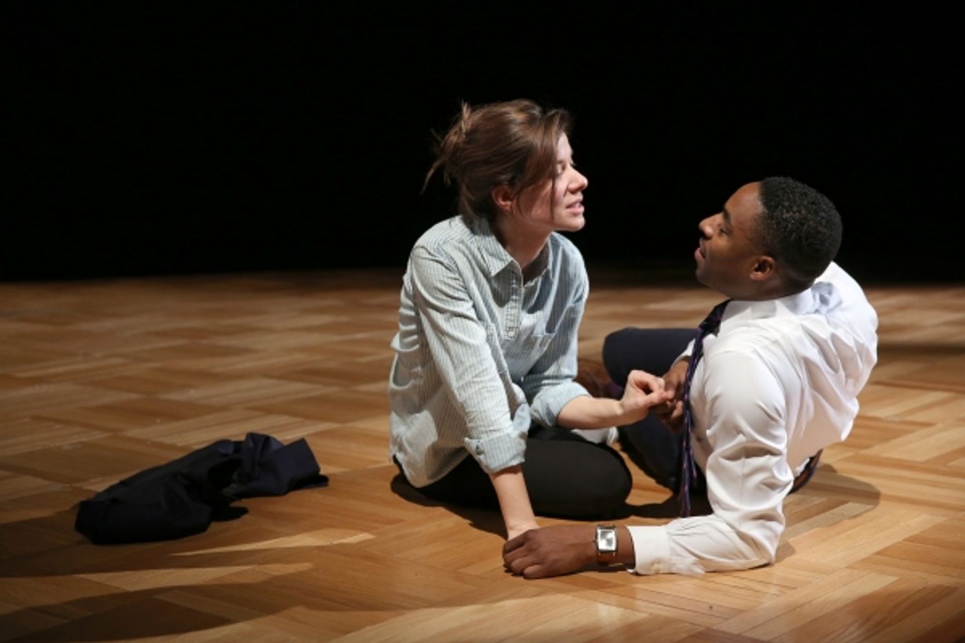 Photo Flash: First Look at Tessa Ferrer, Grantham Coleman & Michael Stahl-David in BUZZER at The Public  Image