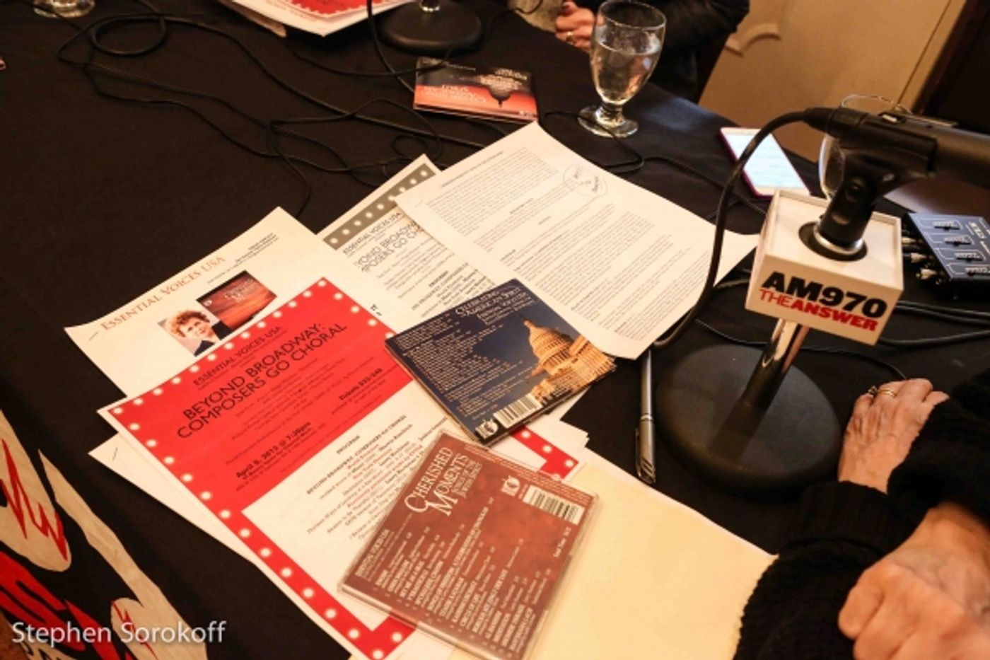 Photo Coverage: Essential Voices USA's Judith Clurman Visits Peter LeDonne  Image