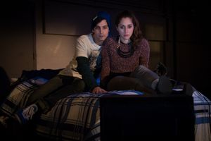 Oscar A.L. Cabrera as Gus Green, Emma Meltzer as Lia Vaughn @ BroadwayWorld Oscar A.L. Cabrera as Gus Green, Emma Meltzer as Lia Vaughn Photo