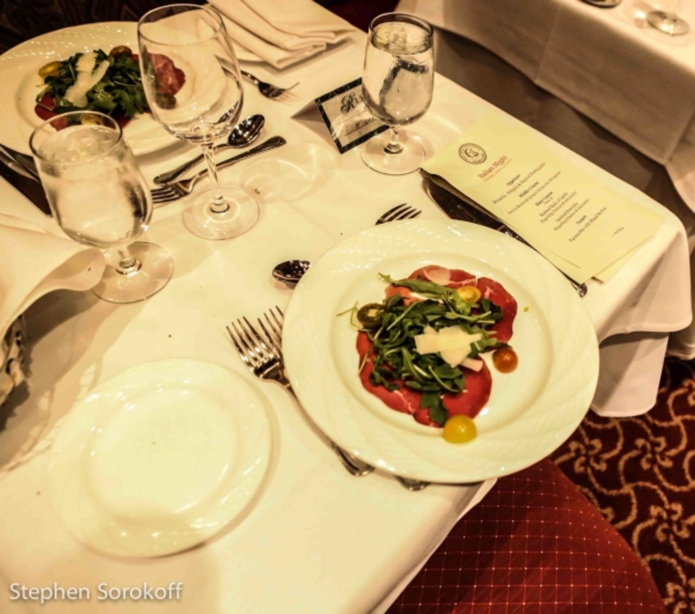 Photo Coverage: Dominic Chianese Performs at Italian Night at The Friars Club  Image