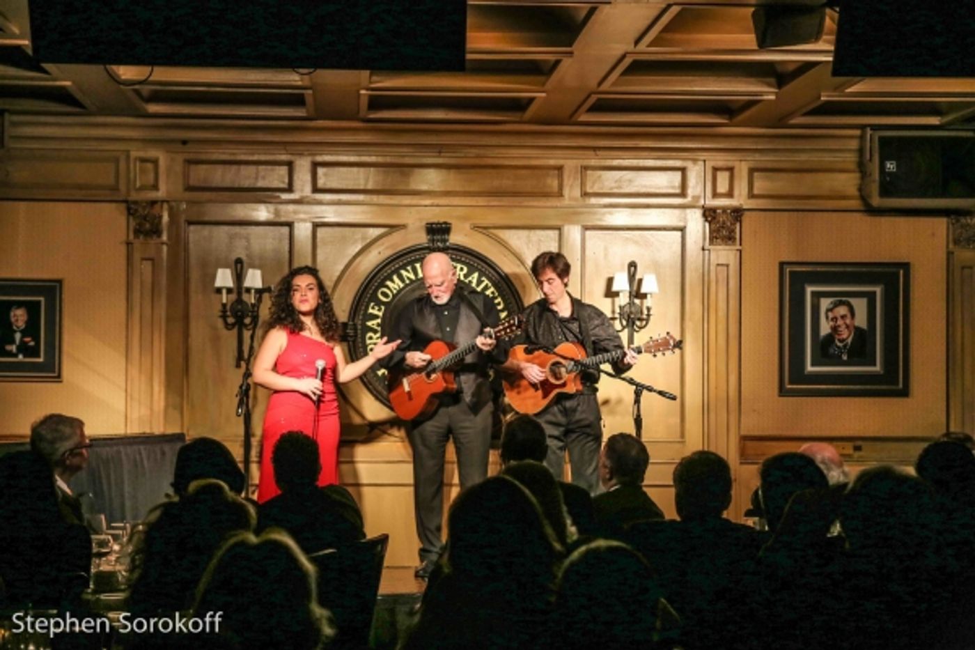 Photo Coverage: Dominic Chianese Performs at Italian Night at The Friars Club  Image