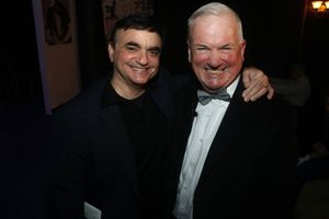 Hosts Lawrence Leritz and Andrew Wentink Photo