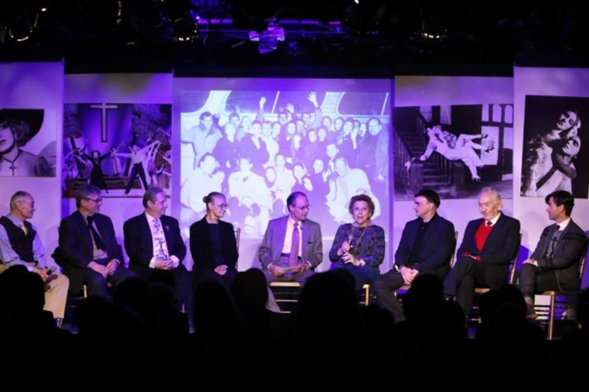 Gildo Di Nunzio, Bill Badalato (She Loves Me), Dean Badalato (Chorus Line) Patricia Klekovic, James Dybas (George M!) Dolores Lipinski, Lawrence Leritz, Bill Reilly (My Fair Lady) and Tom Gold at 