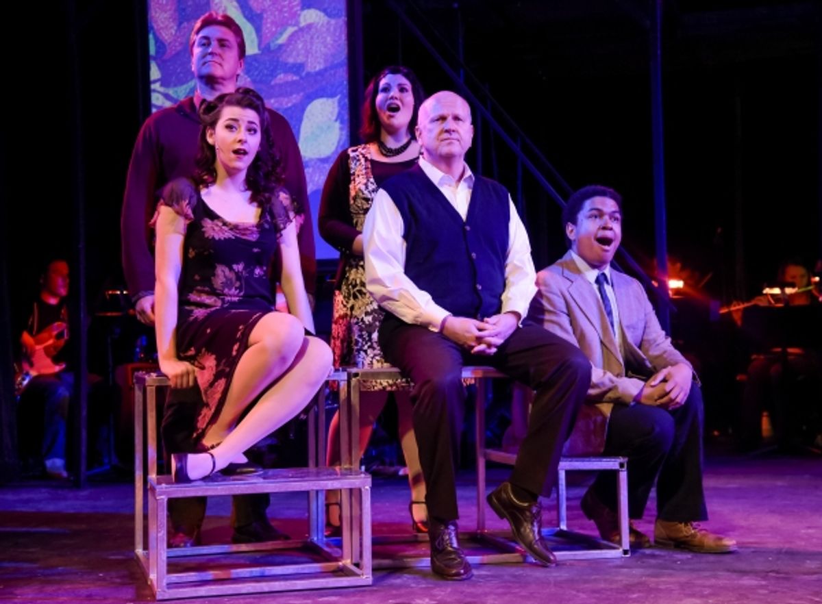 Tom Wyatt, Darby McLaughlin, Serenity Rowland, David Minges and Dominic Santos at 