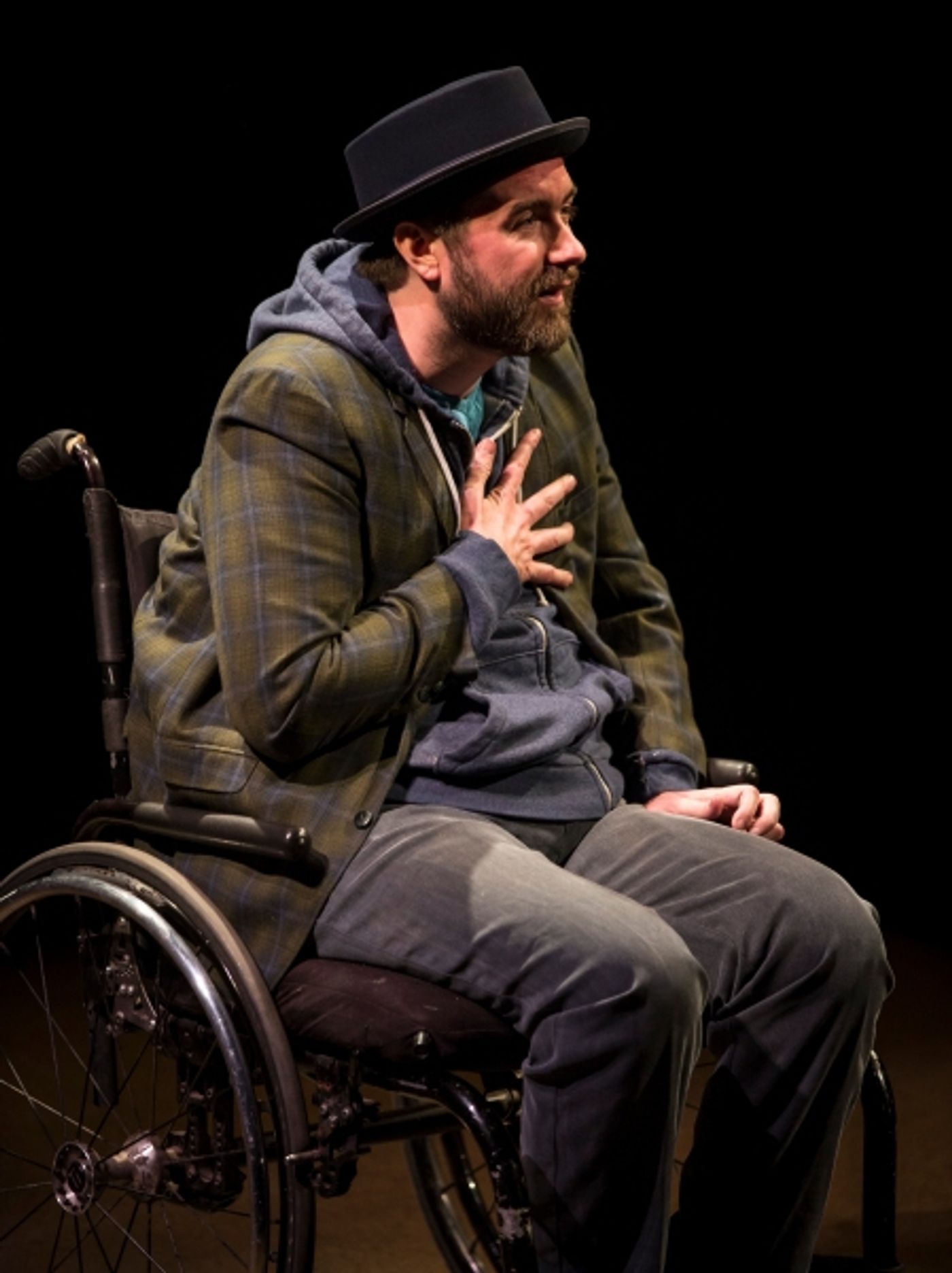 Photo Flash: First Look at Michael Patrick Thornton in TITLE AND DEED at Lookingglass Theatre  Image