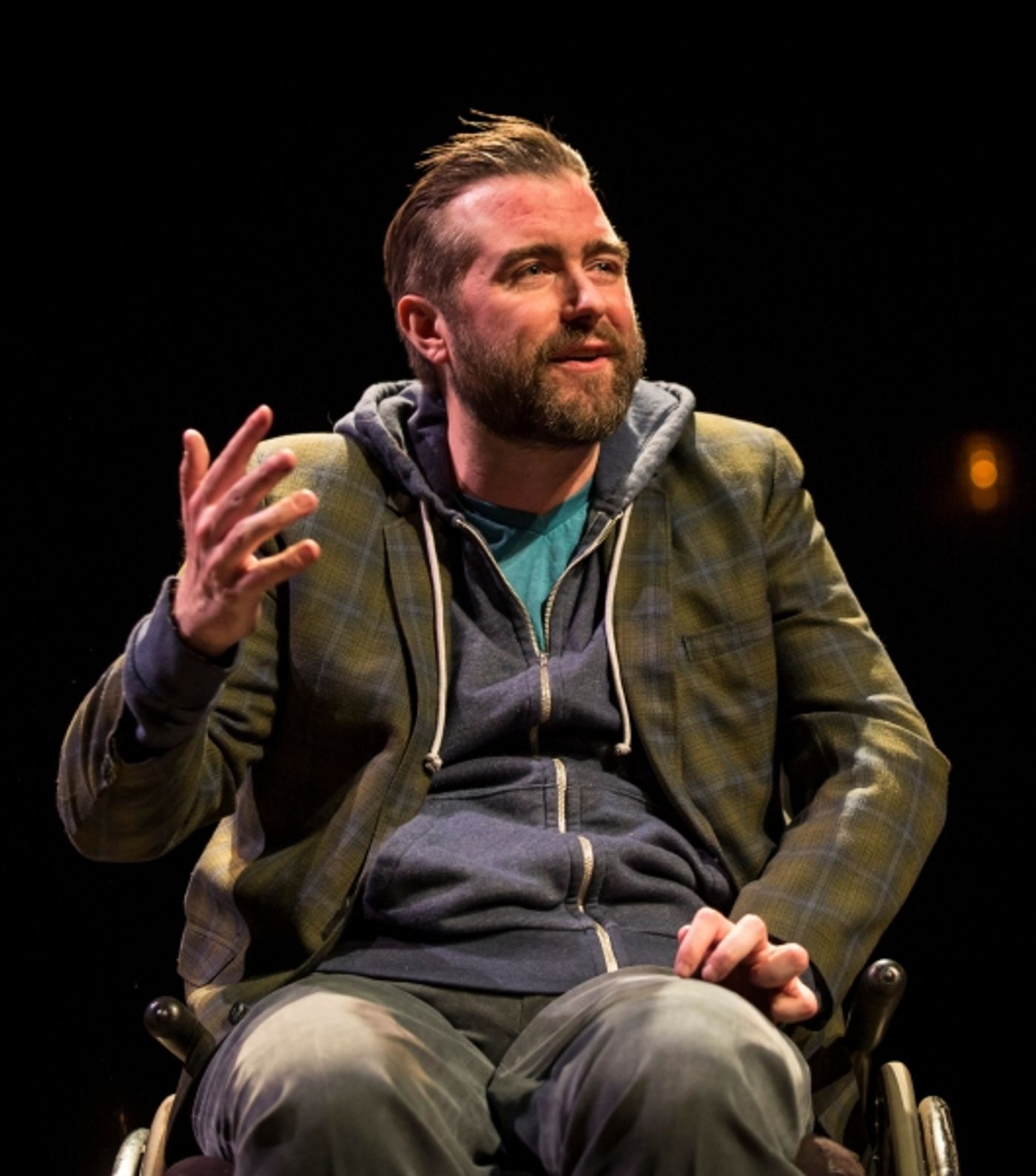 Photo Flash: First Look at Michael Patrick Thornton in TITLE AND DEED at Lookingglass Theatre  Image