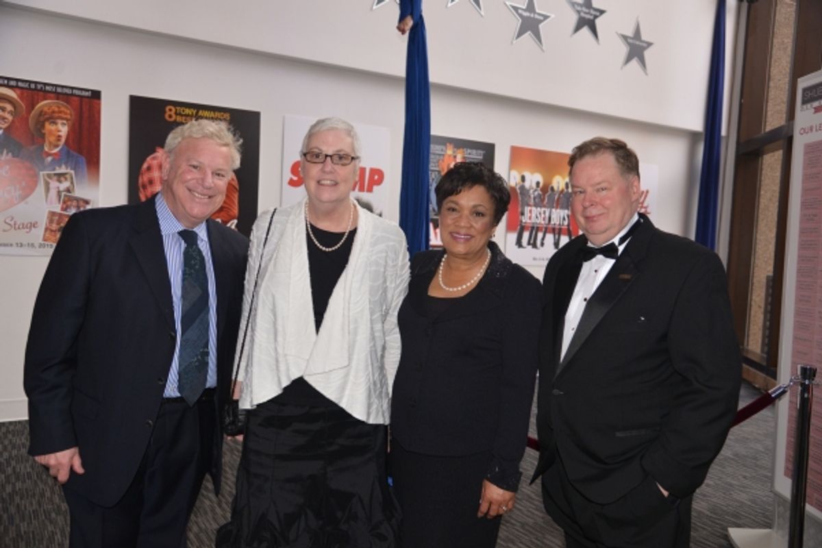 Andrew Wolf, Director, City of New Haven Department of Arts Culture & Tourism; Â Liz Fisher, Managing Director, Â International Festival of Arts & Ideas; Mayor Toni Harp, City of New Haven; and John Fisher, Executive Director, Shubert Theatre at 