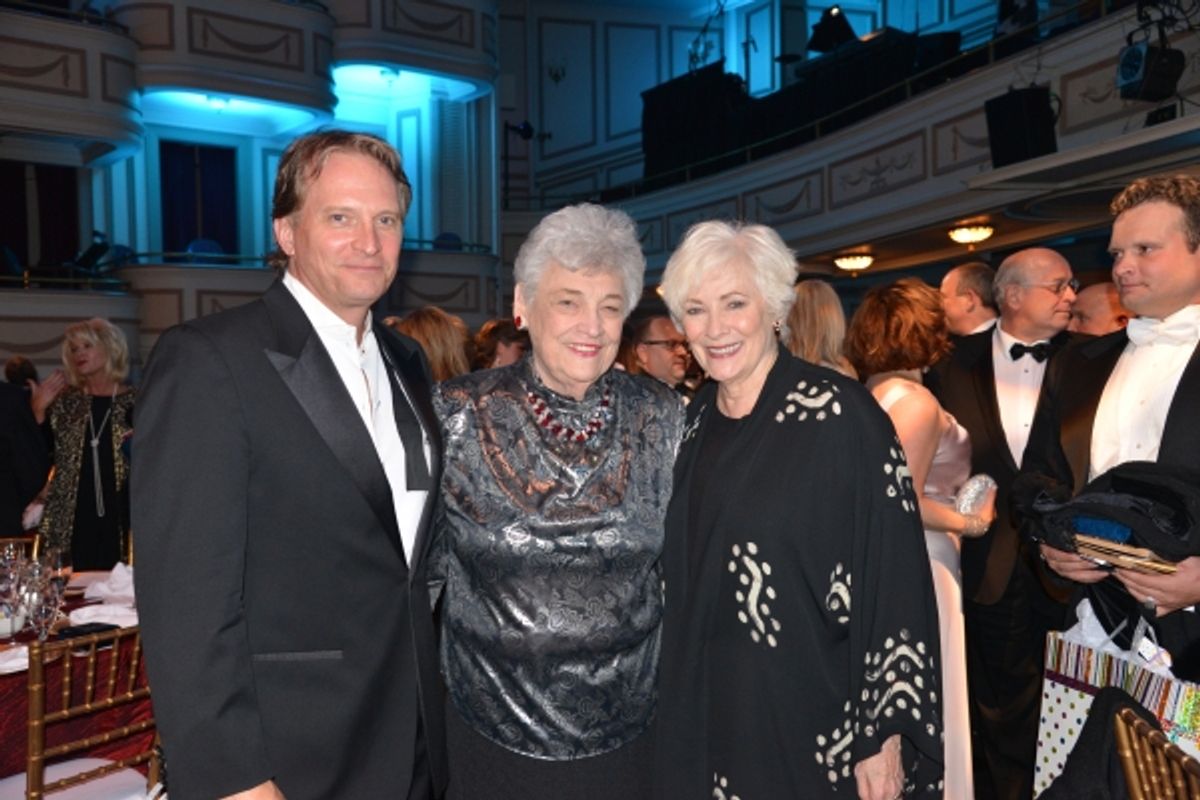 Gala Honoree Rex Smith; Edith Goodmaster, Private Secretary to Maurice Bailey, who operated the Shubert during the Golden Era of World Premieres including My Fair Lady, The Sound of Music and the King and I just to name a few; and Tony Award winner and Ga at 