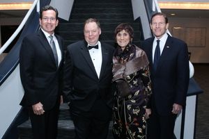 Governor Dannel P. Malloy, State of Connecticut; John Fisher, Executive Director, Shu Photo