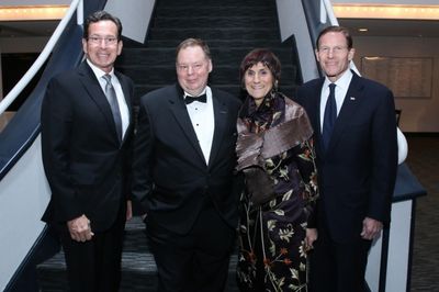 Governor Dannel P. Malloy, State of Connecticut; John Fisher, Executive Director, Shu Photo