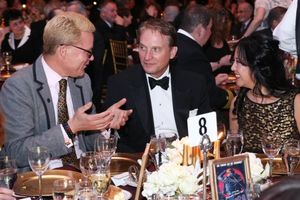 Michael Morand, Deputy Chief Communications Officer, Yale University; Rex Smith and T Photo