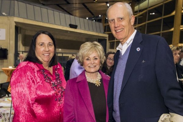 Margaret Engel, Kitty Kelley and Bruce Adams  Photo