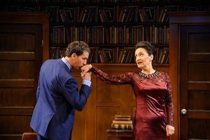 Mauro Hantman as Romain Tournel and Phyllis Kay as as Raymonde Chandebise @ BroadwayWorld Mauro Hantman as Romain Tournel and Phyllis Kay as as Raymonde Chandebise Photo
