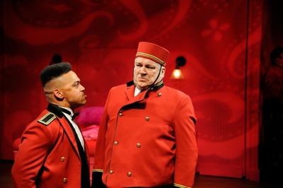 Joe Wilson, Jr. as Ferraillon and Fred Sullivan, Jr. as Pocket  Photo