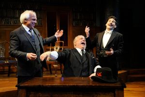 Richard Donnelly as Dr. Finache, Fred Sullivan, Jr. as Pocket and Peter Martin as Etienne @ BroadwayWorld Richard Donnelly as Dr. Finache, Fred Sullivan, Jr. as Pocket and Peter Martin as Eti Photo