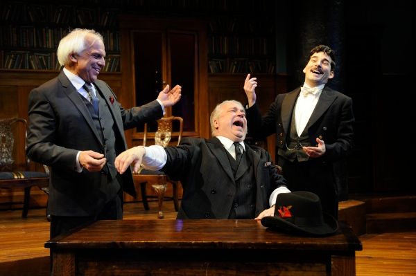 Richard Donnelly as Dr. Finache, Fred Sullivan, Jr. as Pocket and Peter Martin as Eti Photo