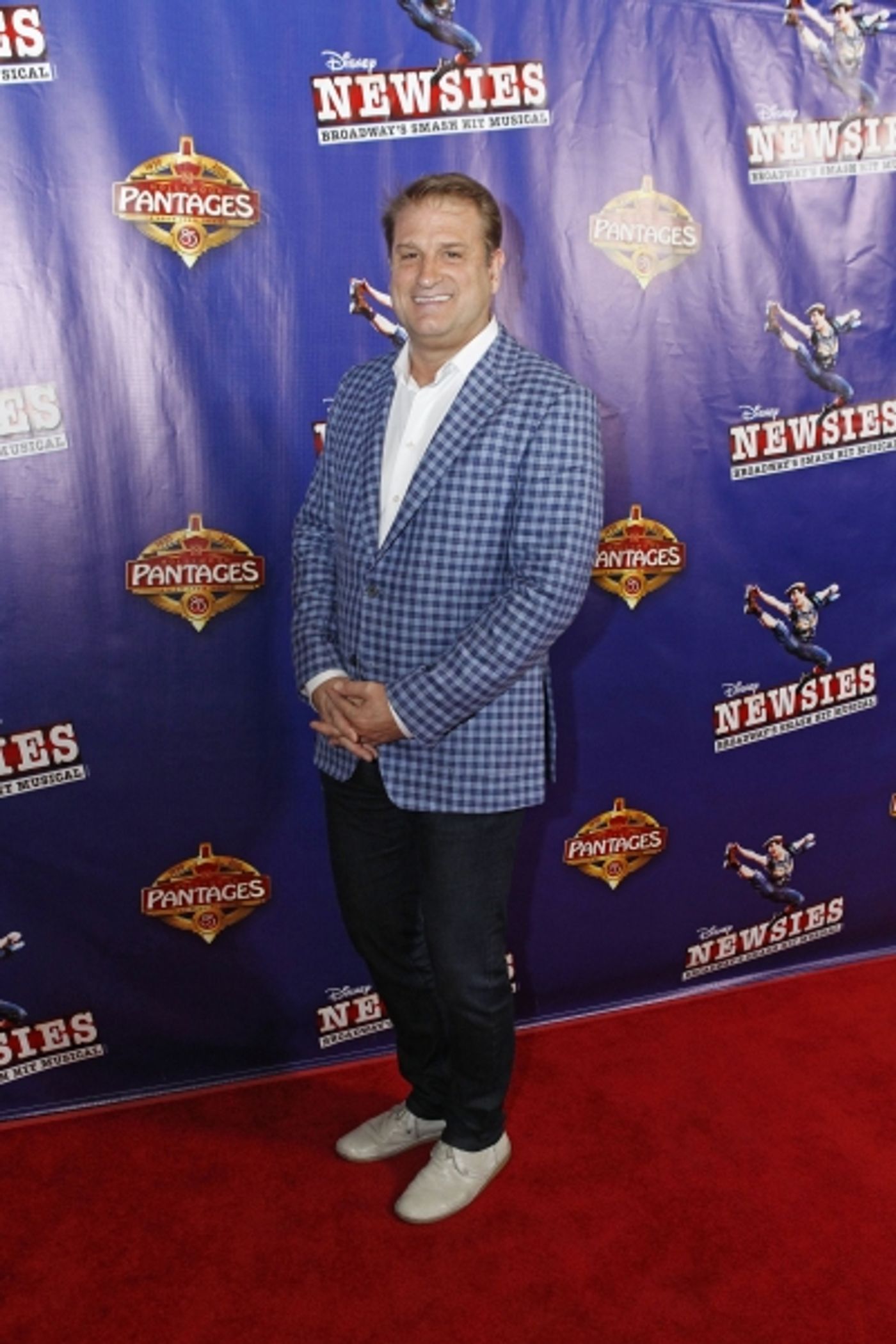 Photo Flash: Alan Menken, Jack Feldman, Jeff Calhoun and More Celebrate NEWSIES Opening in Los Angeles  Image