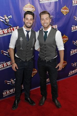 Michael Turchin and Lance Bass Photo