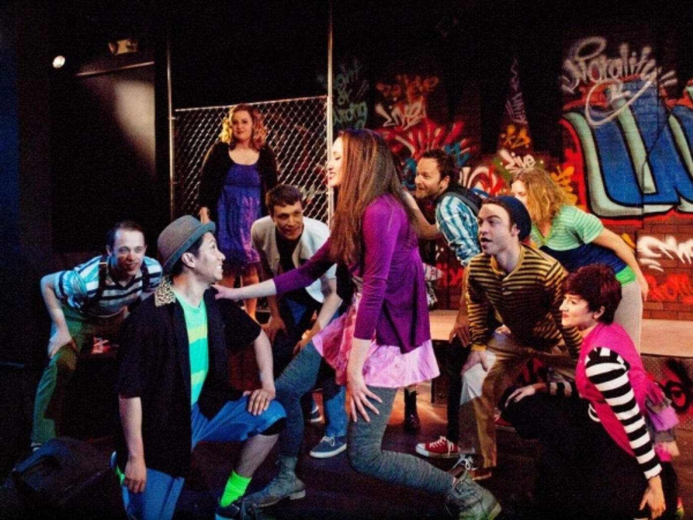 Photo Flash: First Look at GODSPELL, Opening Tonight at Miners Alley Playhouse  Image