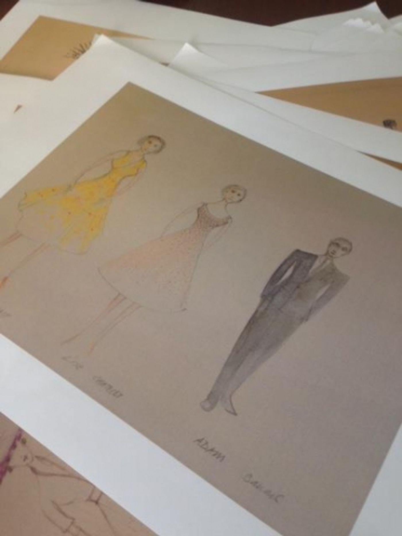 Photo Flash: Go Behind-the-Scenes with AN AMERICAN IN PARIS Costume and Scenic Designer Bob Crowley Photo Flash: Go Behind-the-Scenes with AN AMERICAN IN PARIS Costume and Scenic Designer Bob Crowley Image