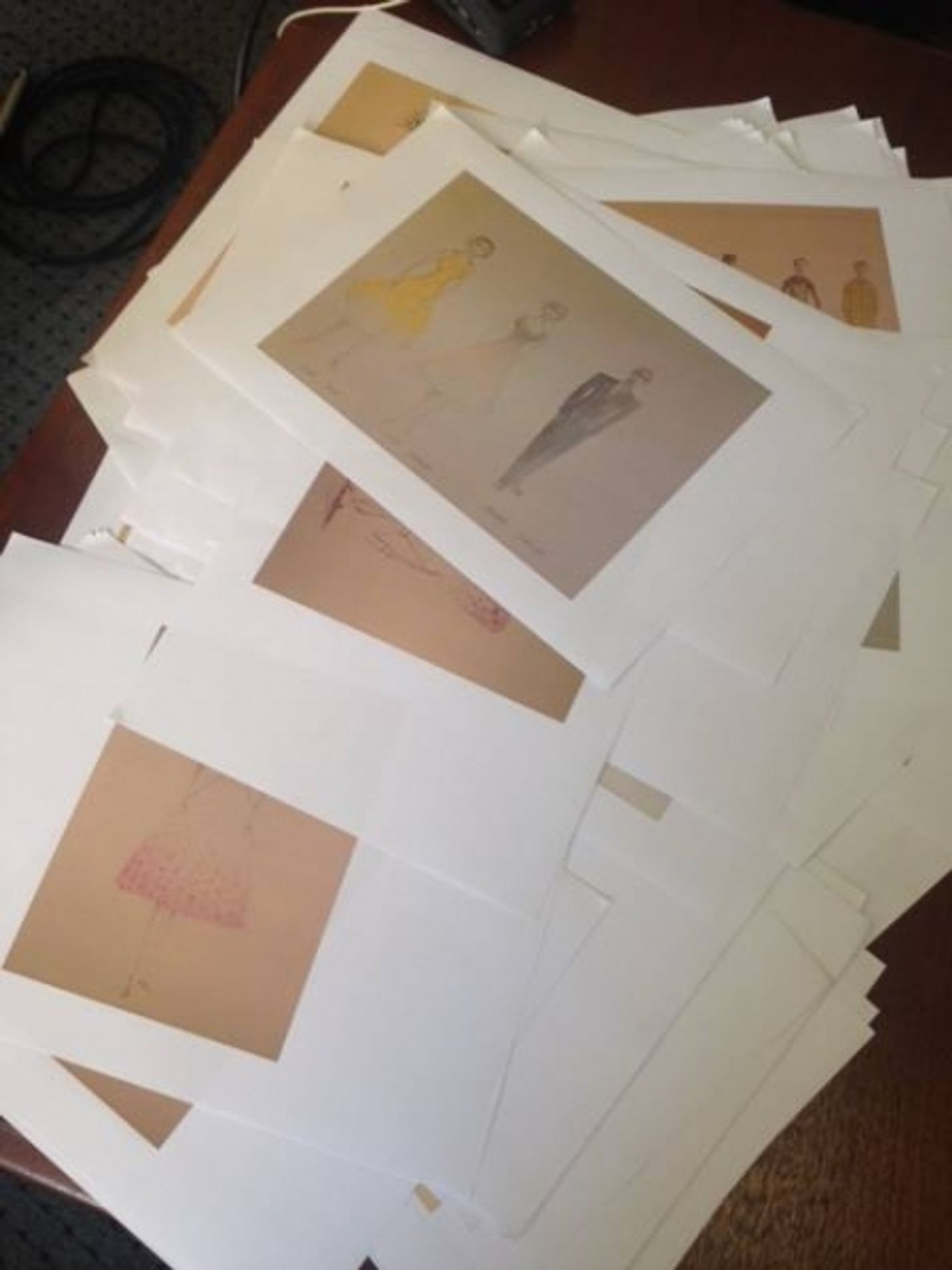 Photo Flash: Go Behind-the-Scenes with AN AMERICAN IN PARIS Costume and Scenic Designer Bob Crowley Photo Flash: Go Behind-the-Scenes with AN AMERICAN IN PARIS Costume and Scenic Designer Bob Crowley Image