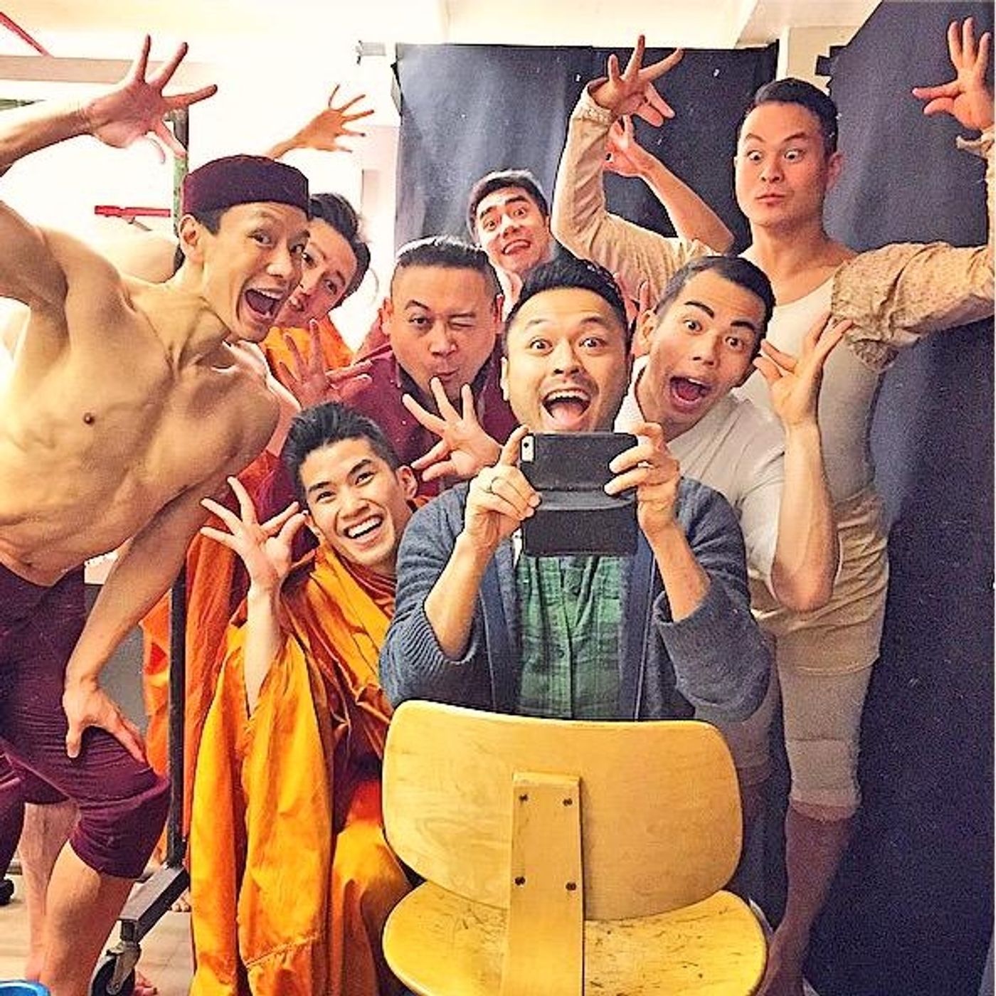 Photo Flash: Saturday Intermission Pics - 3/28 - THE KING AND I Men Snap First #SIP, Plus AN AMERICAN IN PARIS, ON THE TOWN, and More! Photo Flash: Saturday Intermission Pics - 3/28 - THE KING AND I Men Snap First #SIP, Plus AN AMERICAN IN PARIS, ON THE TOWN, and More! Image