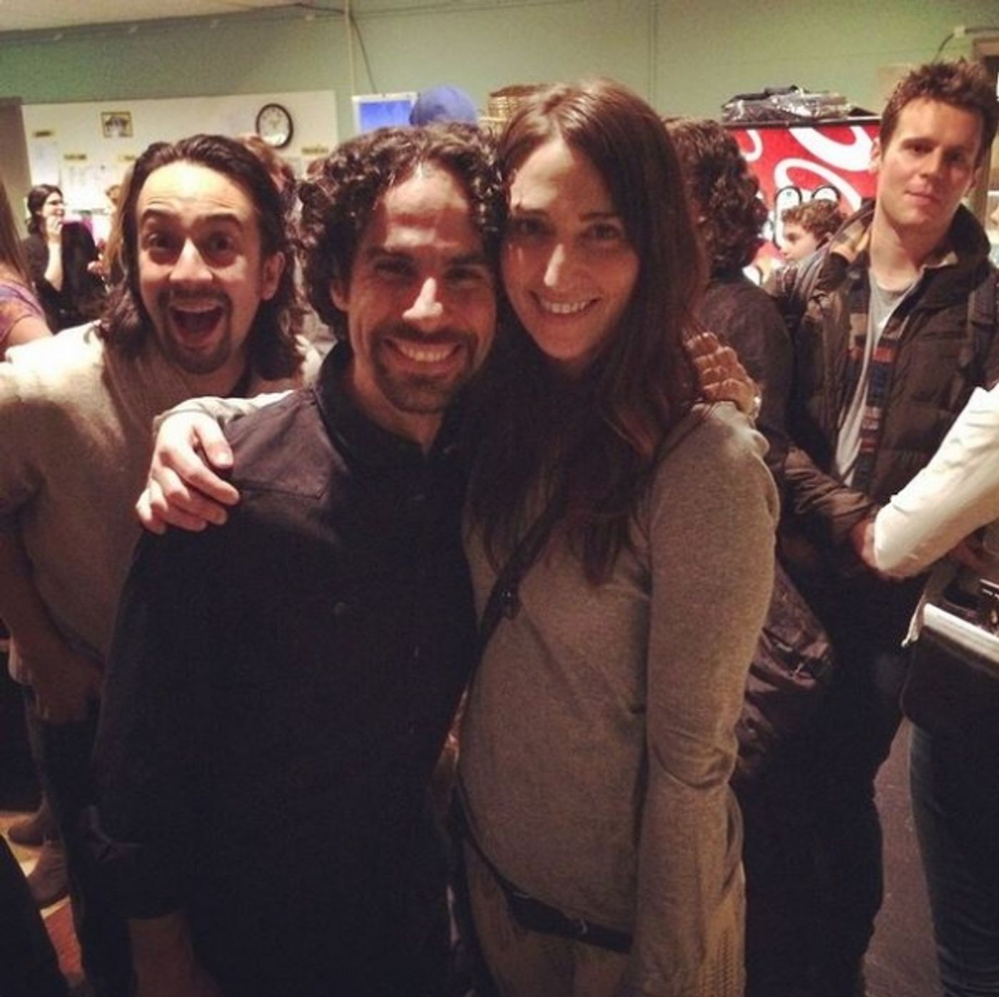 Photo Flash: Jimmy Fallon and Sara Bareilles Visit HAMILTON Photo Flash: Jimmy Fallon and Sara Bareilles Visit HAMILTON Image