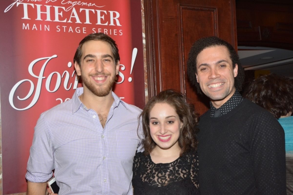 Nic Casaula, Sari Weinerman and Patrick Ball at 