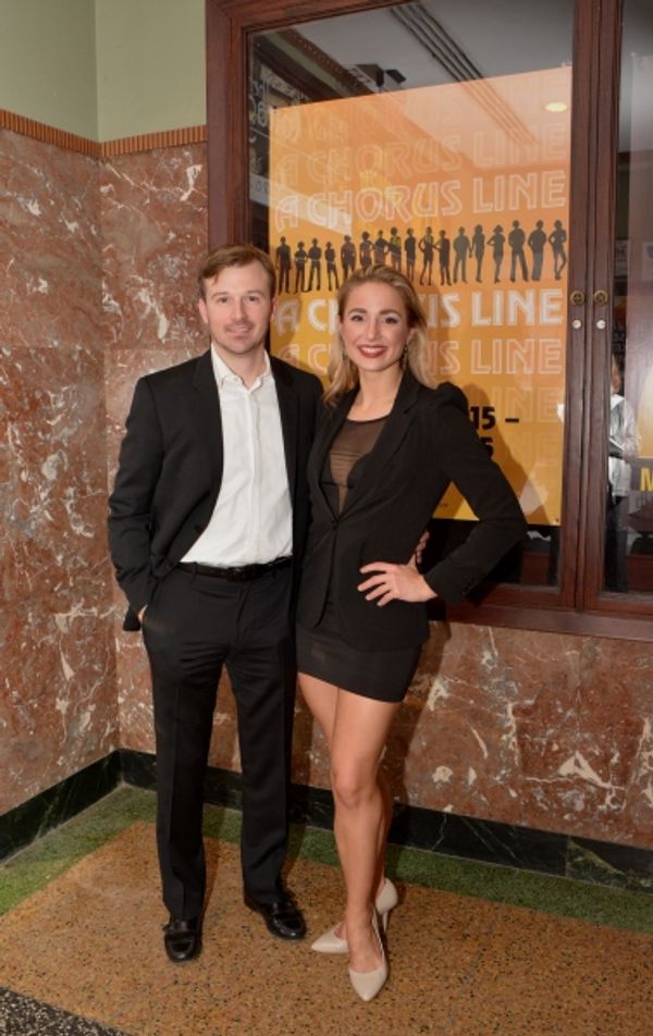Drew Humphrey (Director) and Jessica Lee Goldyn Photo