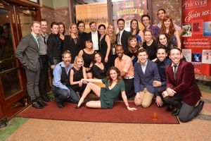 Drew Humphrey, Dena DiGiacinto and The Cast of A Chorus Line-Patrick Ball, Rachel Mar Photo