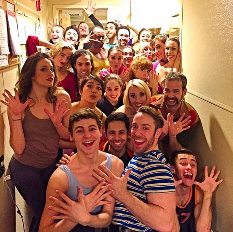 Photo Flash: Saturday Intermission Pics - 3/28 Part 2 - Halle Berry Visits CINDERELLA, SOMETHING ROTTEN Takes First #SIP, and More! Image