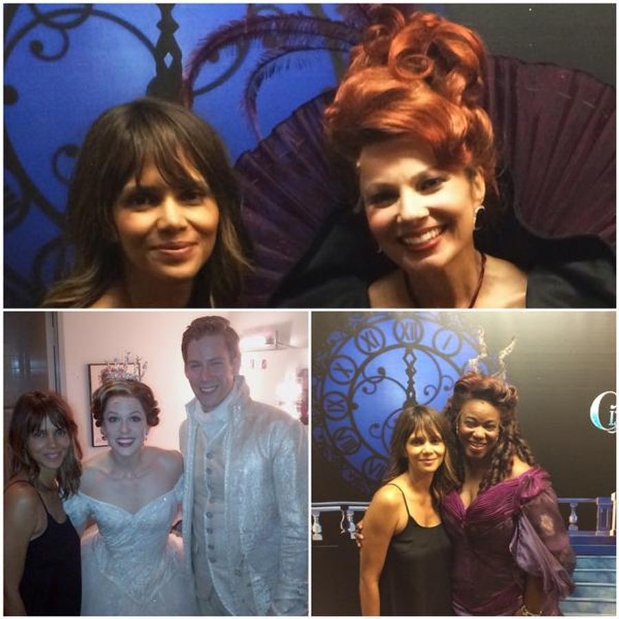 Photo Flash: Saturday Intermission Pics - 3/28 Part 2 - Halle Berry Visits CINDERELLA, SOMETHING ROTTEN Takes First #SIP, and More! Image
