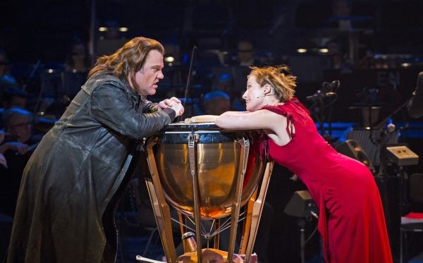 Bryn Terfel and Emma Thompson Photo