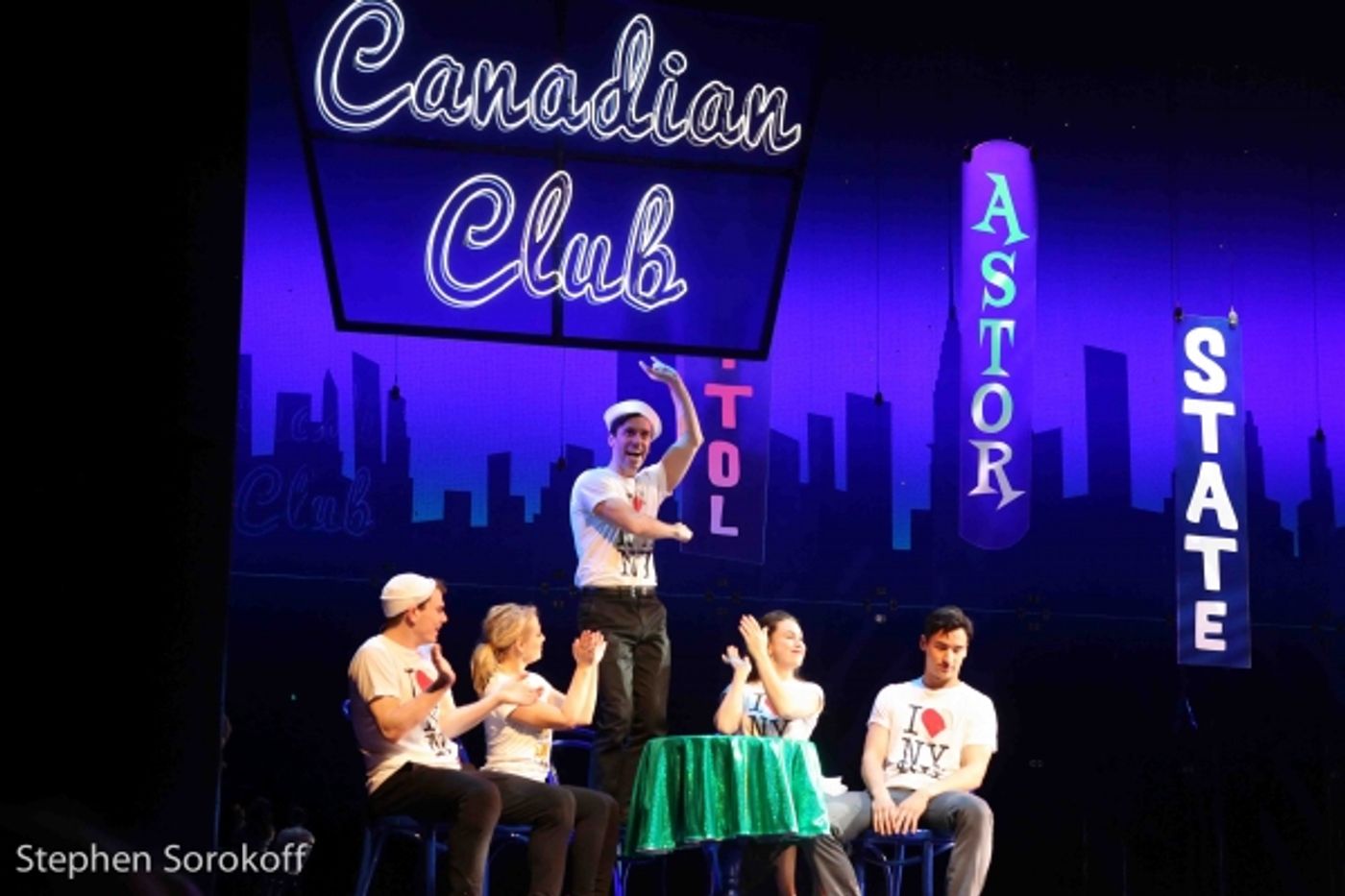 Photo Coverage: INSIDE BROADWAY Visits ON THE TOWN  Image