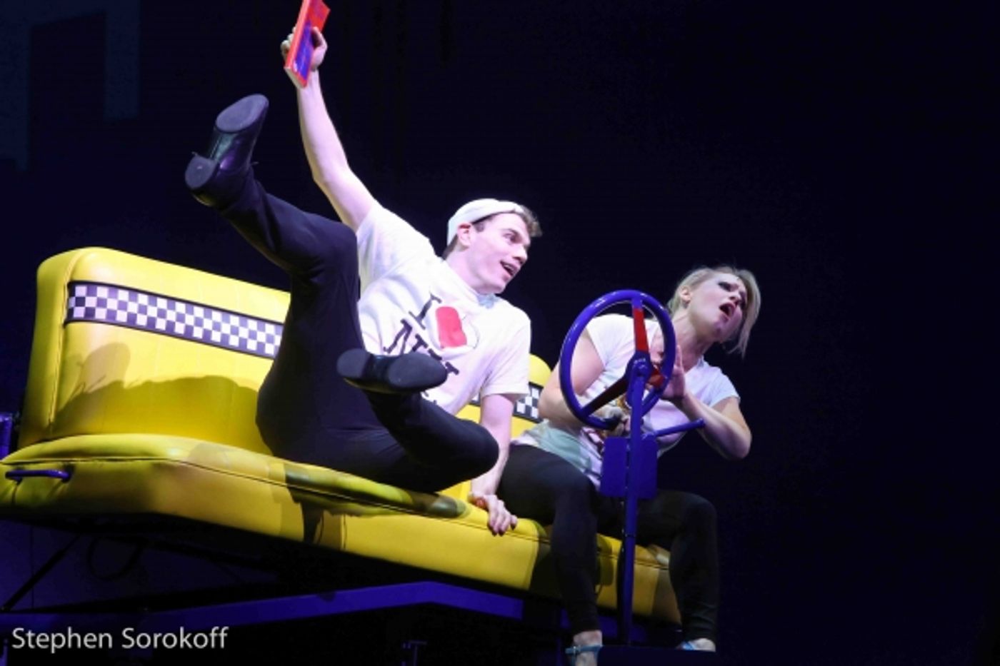 Photo Coverage: INSIDE BROADWAY Visits ON THE TOWN  Image