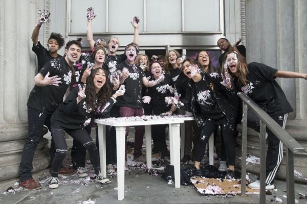 Photo Flash: FUERZA BRUTA Celebrates 2,500th Performance With Festive Food Fight — photo 5 of 8