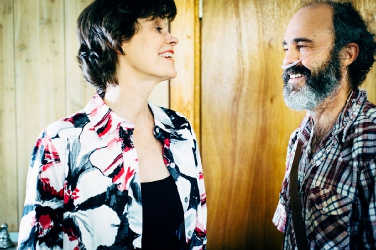 Angela Bond (Emma) and Paul Potenza (Ulysses) at 