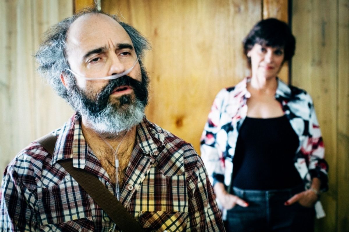 Paul Potenza (Ulysses) and Angela Bond (Emma) at 