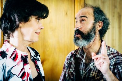Angela Bond (Emma) and Paul Potenza (Ulysses) Photo