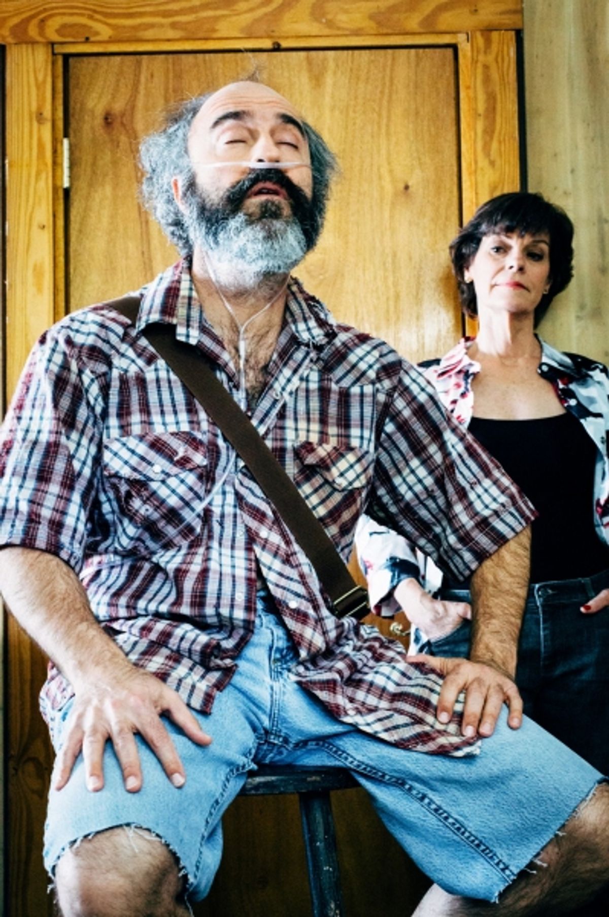 Paul Potenza (Ulysses) and Angela Bond (Emma) at 